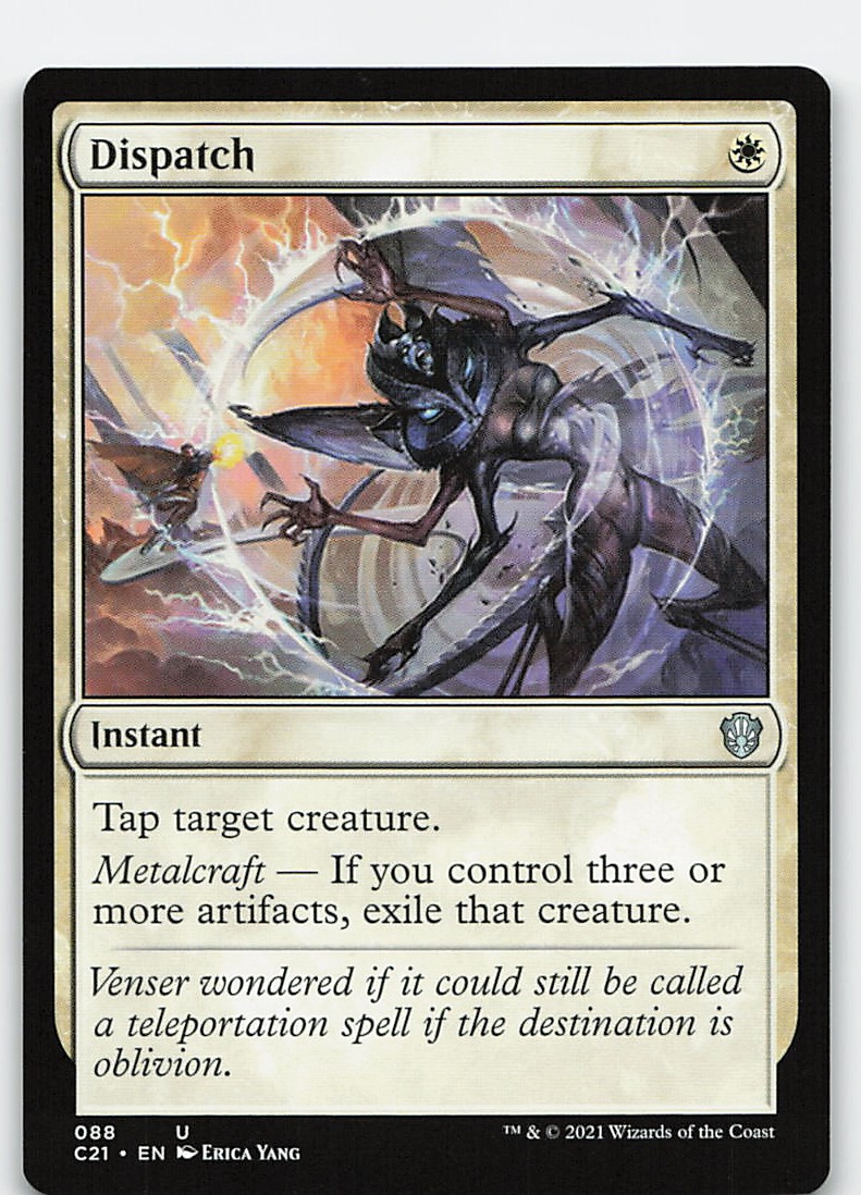 Magic: The Gathering Dispatch Commander 2021 88 NM