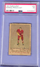 1951/52 Parkhurst Hockey #68 Marcel  Pronovost Rookie HOF Red Wings PSA 1 Poor