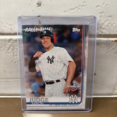 2019 Topps Opening Day Aaron Judge #RT-AJ Rally Time! Insert 1:403 Pack Odds SSP