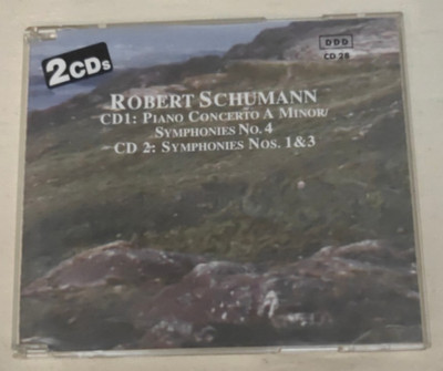 Robert Schumann-CD1: Piano Concerto A Minor/Symphonies No. 4, CD 2: Symphonies