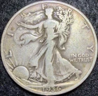 1936 S Liberty Walking Half Dollar Silver 50C Circulated US Coin