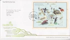 GB ROYAL MAIL FDC COVER 2009 DARWIN GALAPAGOS MINIATURE SHEET SHREWSBURY