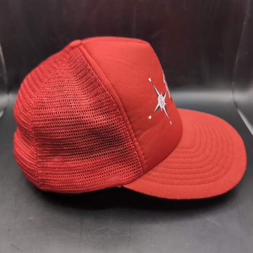 Vintage Rose Packing Company Inc Hat Silk Screen Logo Mesh Back Snapback - Picture 5 of 13