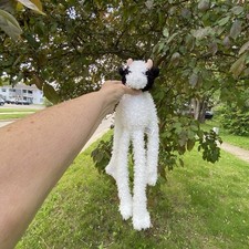 Toys R Us Animal Alley Plush Cow Bull Long Legs and Arms Floppy