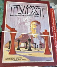 3M TwixT Strategy Book Shelf Board Game Vintage 1962 Complete Ages 8+ 2 Players