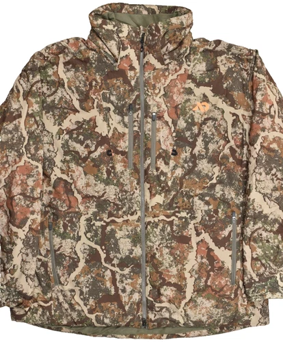 First Lite Solitude Insulated Hunting Jacket Mens 3X Specter Camo Full Zip Heavy - product listing photo
