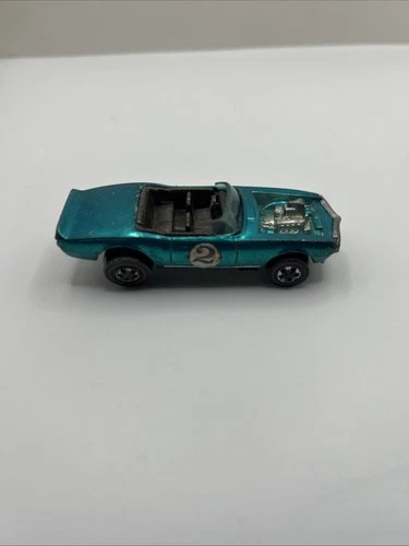 Vintage Hot Wheels Redline 1970 Aqua Light My Firebird.