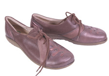 Naot Schnürschuhe Damen Schuhe Leder Gr. 37 braun Wechselfußbett leicht CR88