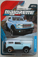 Majorette Showroom Premium Cars Ford Bronco Wildtrak Hellblau/Weiß Neu/Ovp Suv