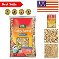 10 lb Resealable Seed Blend for Parakeets, Canaries & Finches - Nutrient-Rich
