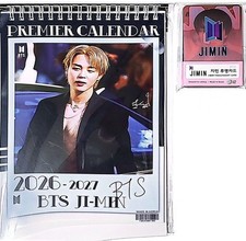 BTS Jimin Photo Calendar 2026  2027  Photocard 25P Pack K-POP 2025.12-3
