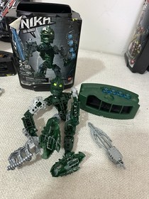 6 Lego Bionicle INIKA (8727-8732) No Manual - Not Complete - See Pictures