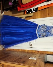 Gorgeous Prom Dress, Royal Blue With Sequins, Only Worn Once
