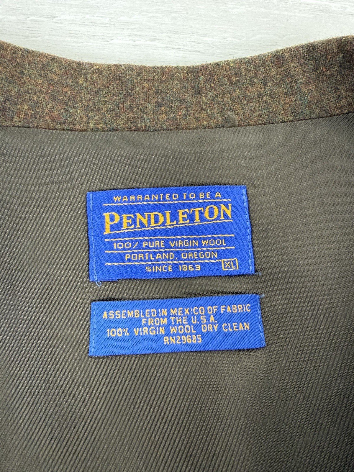 Pendleton Topsman 3 Button Wool Blazer Jacket Men… - image 3