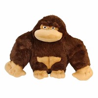 "Gorilla Kuscheltier \"Bruno\" Sitzend - Ca. 40 Cm PlüSchtier Affe Stofftier"