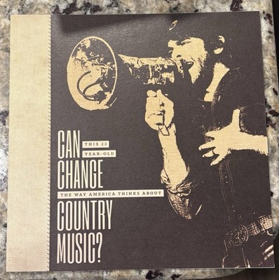 Thomas Rhett For Your Consideration Promotional CMA Awards Book RARE