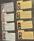 Vintage GI Joe Action Figure File Card Lot Of 8