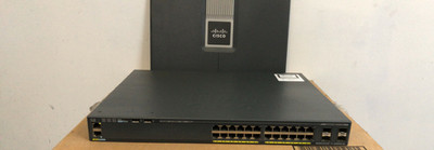 CISCO WS-C2960X-24PS-L 24-Port Gigabit PoE+ Switch TESTED ios-15.2 2960X-24PS-L