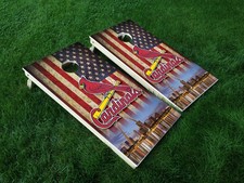 VINYL WRAPS Cornhole Board DECAL St Louis Cardinals 06 Baseball Bag Game Sticker
