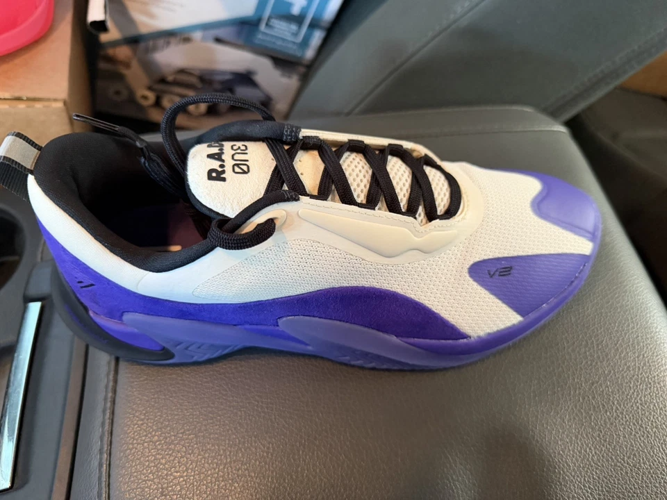 RAD туфли один V2 белый черный и фиолетовый - Изображение 2 из 4