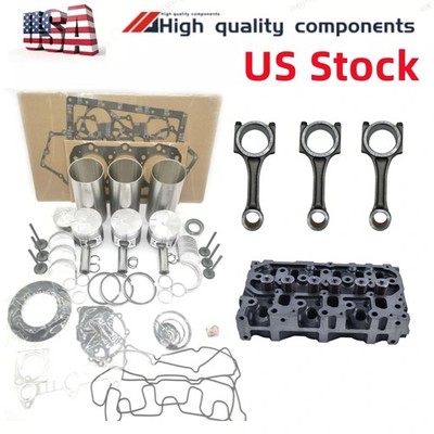 3TNM74F-SAKV Overhaul Rebuild Kit+connecting rod+cylinder head for Yanmar Engine