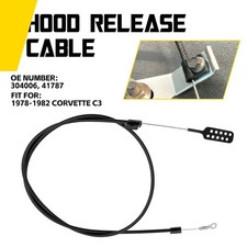 For 1978-1982 Chev-rolet C3 Corvette Hood Release Lateral Cable Latch To Latch