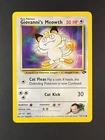Giovanni's Meowth 74/132 Gym Challenge Non Holo Pokémon TCG WOTC