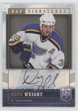 2006-07 Upper Deck Be a Player Signatures Doug Weight #DW Auto 1o3