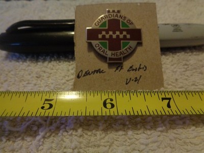 DENTAC Ft Eustis V-21 Unit Crest, DI, DUI (DRAW#T4)