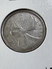 1960 Canada 25 Cents Silver Coin