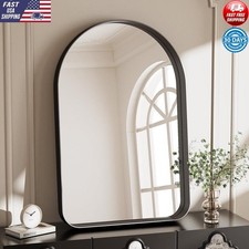 30x20 Bathroom Vanity Mirror Deep Frame Versatile Placement Clear Reflection New