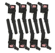 PerTronix 30728 Coils Flame-Thrower II Coil Pack Style Socket Black Ford SetOf8