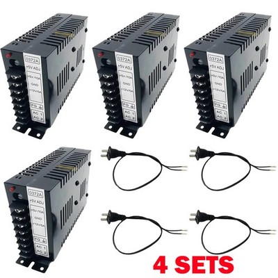 4Set Universal Jamma Arcade Switching PSU Power Supply +5V 10A 12V 5A US Plug