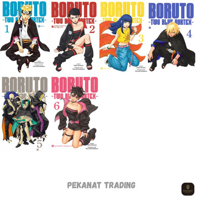 Boruto: Two Blue Vortex Manga – Volumes 1–6 Complete Set (English