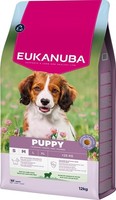 Eukanuba Puppy Trockenfutter Lamm Reis Welpen Kleiner Rassen 12 Kg