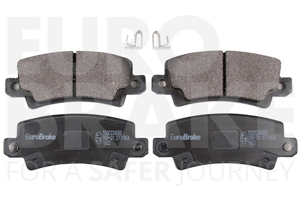 Eurobrake BremsbeläGe BremsklöTze FüR Toyota Corolla ZZE12_ NDE12_ ZDE12_ 1.6-image