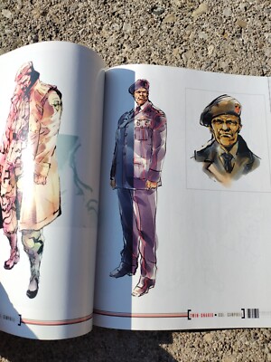 The Art of Metal Gear Solid/ PS2/3 Art Book/Pearson Education