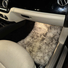 Genuine Lambswool Sheepskin Floor Mats For Rolls Royce Ghost 2010-2024