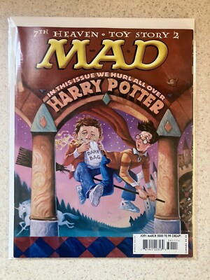 MAD Magazine #391 March 2000 Harry Potter Toy Story 2 NM/M