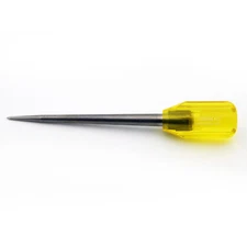 C.S. Osborne Heavy Duty Scratch Awl #4-4, Size 4 (7-3/4" Long) Leather Tools