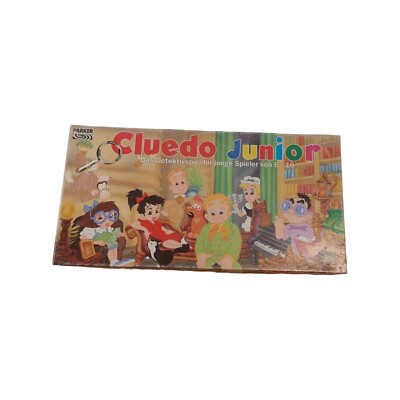 Cluedo Junior Brettspiel | Parker Detektiv Gesellschaftsspiel Familie Kinder