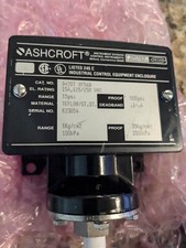 ASHCROFT PRESSURE SWITCH FACTORY NEW WAREHOUSE STOCK MODEL B420T XFS6B 0-15PSI