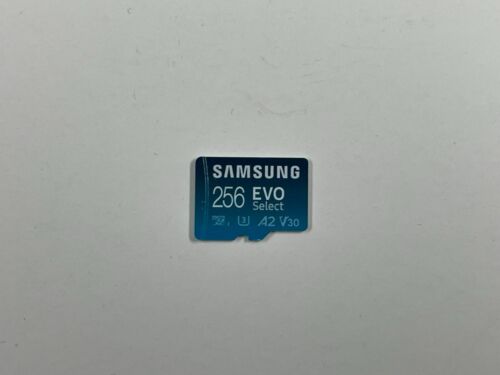 Samsung EVO Select 256GB MicroSDXC UHS-I Memory Card MB-ME256KA/AM - Picture 1 of 6