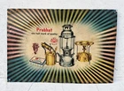 Vintage Old Rare Parbhat Lantern Stove Product Advertise Fine Litho Metal Sign