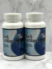2 Shark Cartilage 60 Capsules Body's Natural Defense System Support Therapy