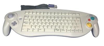 Nintendo GameCube Ascii Keyboard Controller White ASC-1901PO Nintendo GameCube Ascii Keyboard Controller White ASC-1901PO
