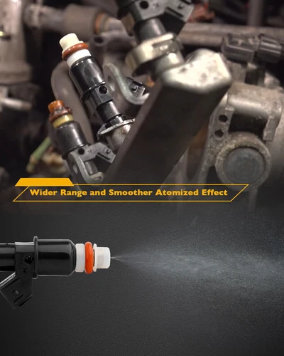 Inyectores de combustible 6 piezas para Honda Accord Odyssey Pilot Saturn Vue Acura MDX TL - Imagen 3 de 7