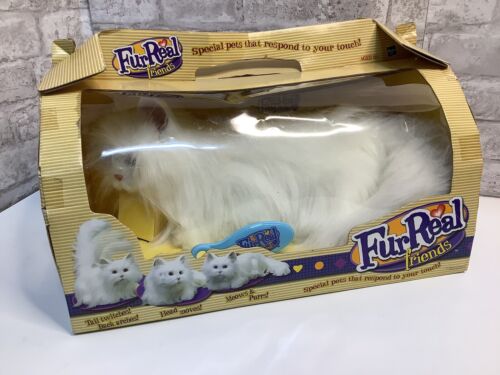 Fur Real Friends Cat White Hasbro Rare Electronic Interactive Animatronics NIB - Picture 1 of 7