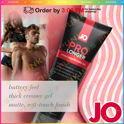 JO Prolonger Male Last Longer Stay Hard Desensitizing Lube Prolong Gel for Men