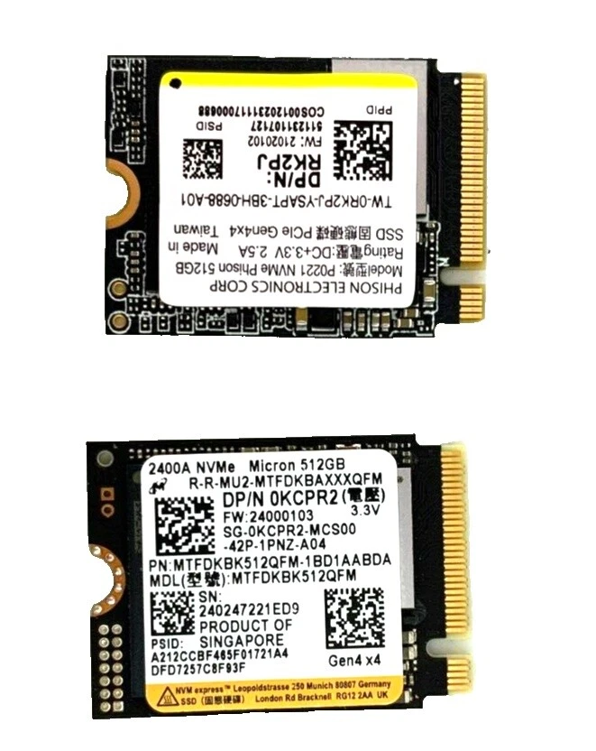25+ Micron 512 GB Solid State Drives for sale | Updated Sep 2026